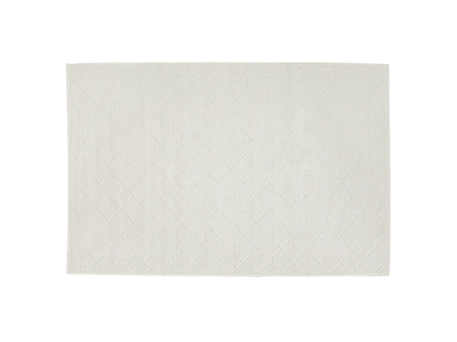 Tapis blanc en laine 140x200 ELLEK