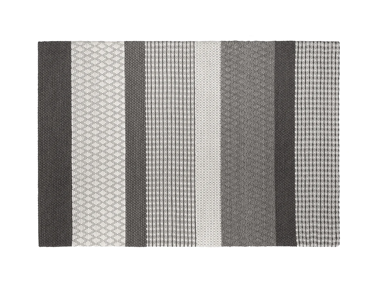 Tapis AKKAYA Gris 160 x 220 cm Laine
