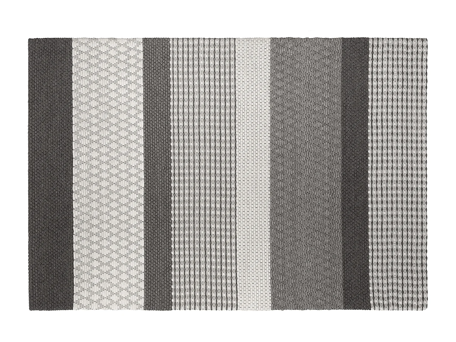 Tapis AKKAYA Gris 160 x 220 cm Laine