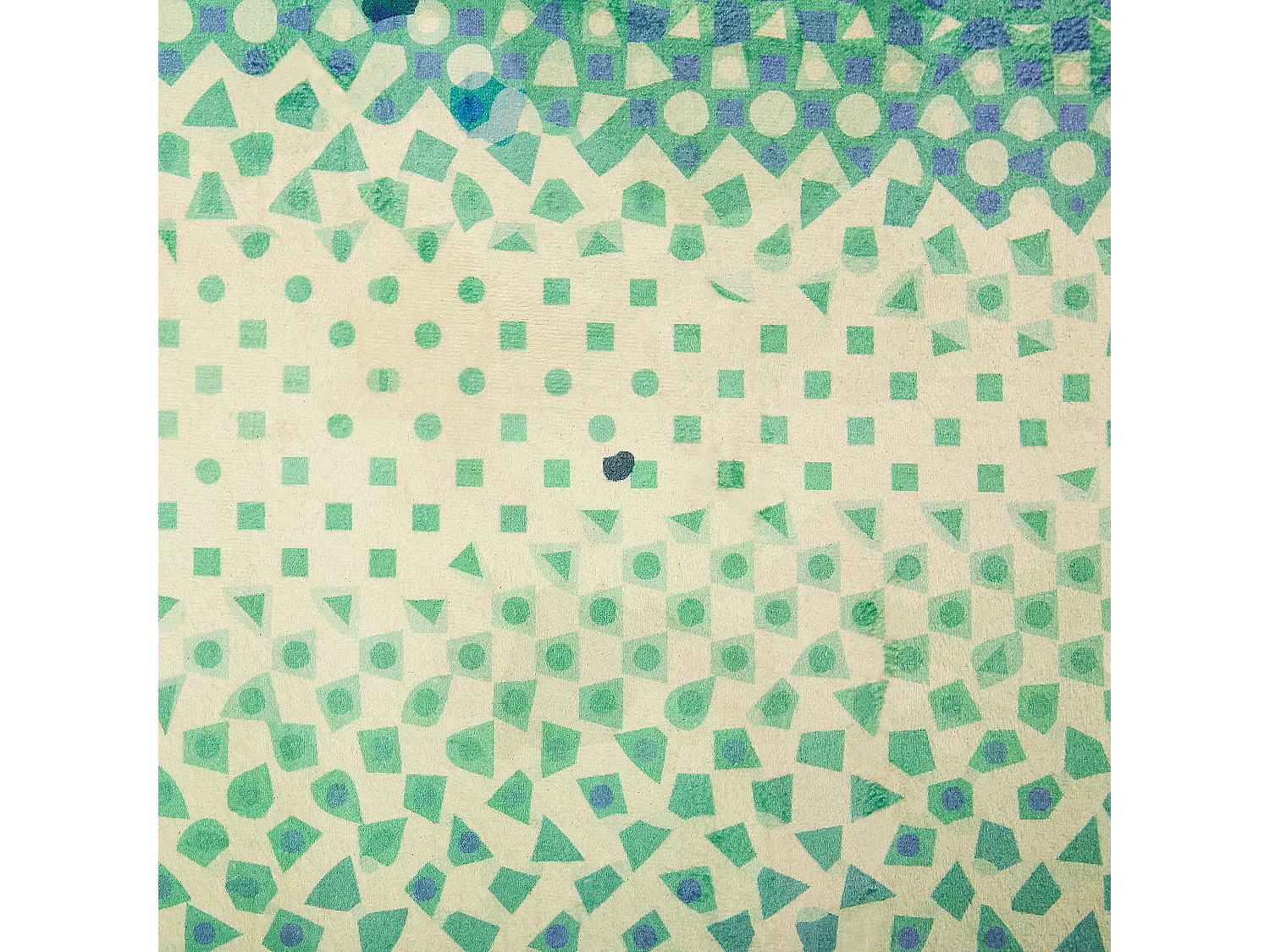 Vloerkleed polyester blauw/groen 140 x 200 cm SUSUZ