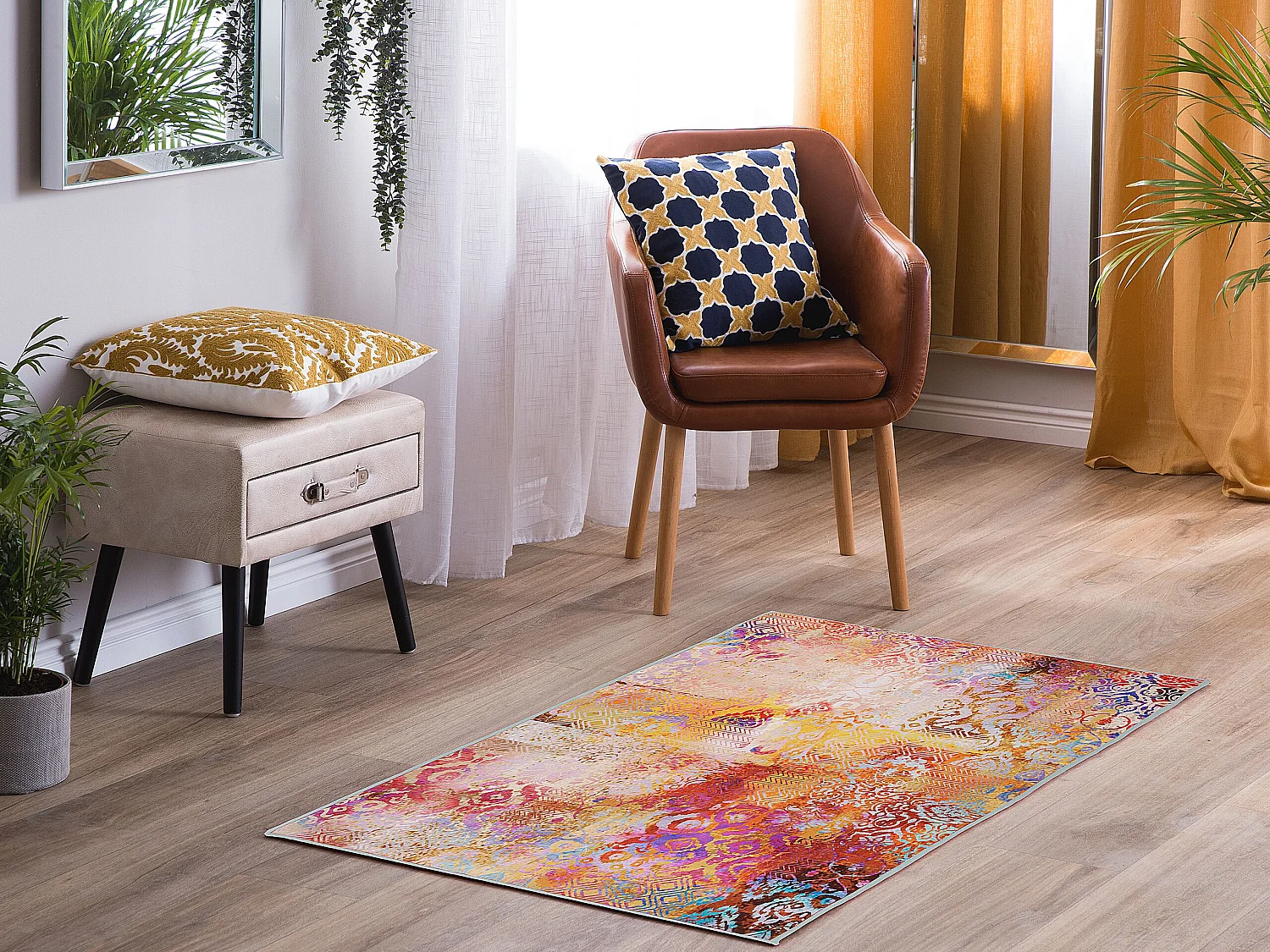 Rug ISPARTA Multicolour 80 x 150 cm