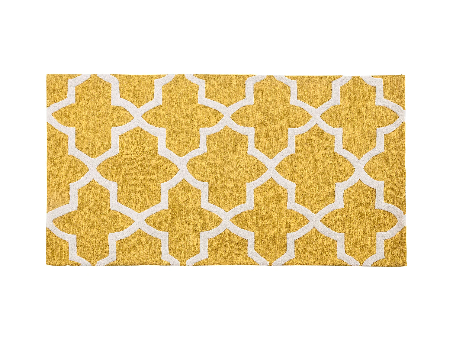 Tapis SILVAN Jaune 80 x 150 cm Laine