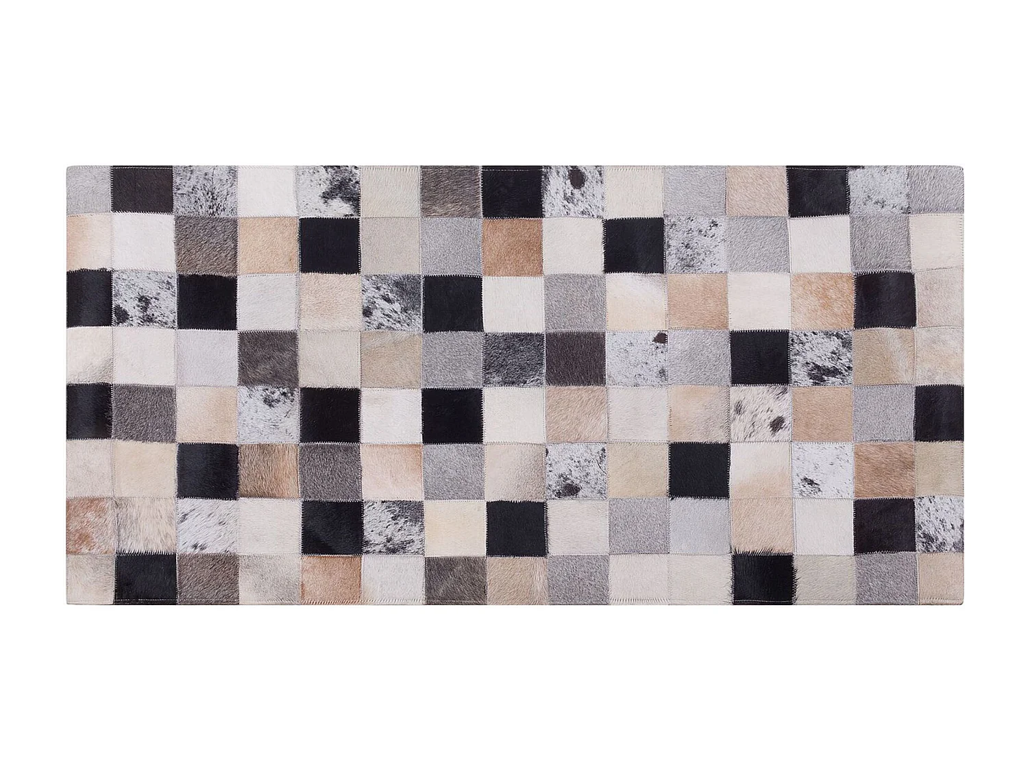 Tapete RIZE 80 x 150 cm Pele Multicolor