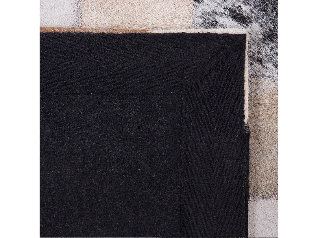 Tapis RIZE 160 x 230 cm Cuir Multicolore
