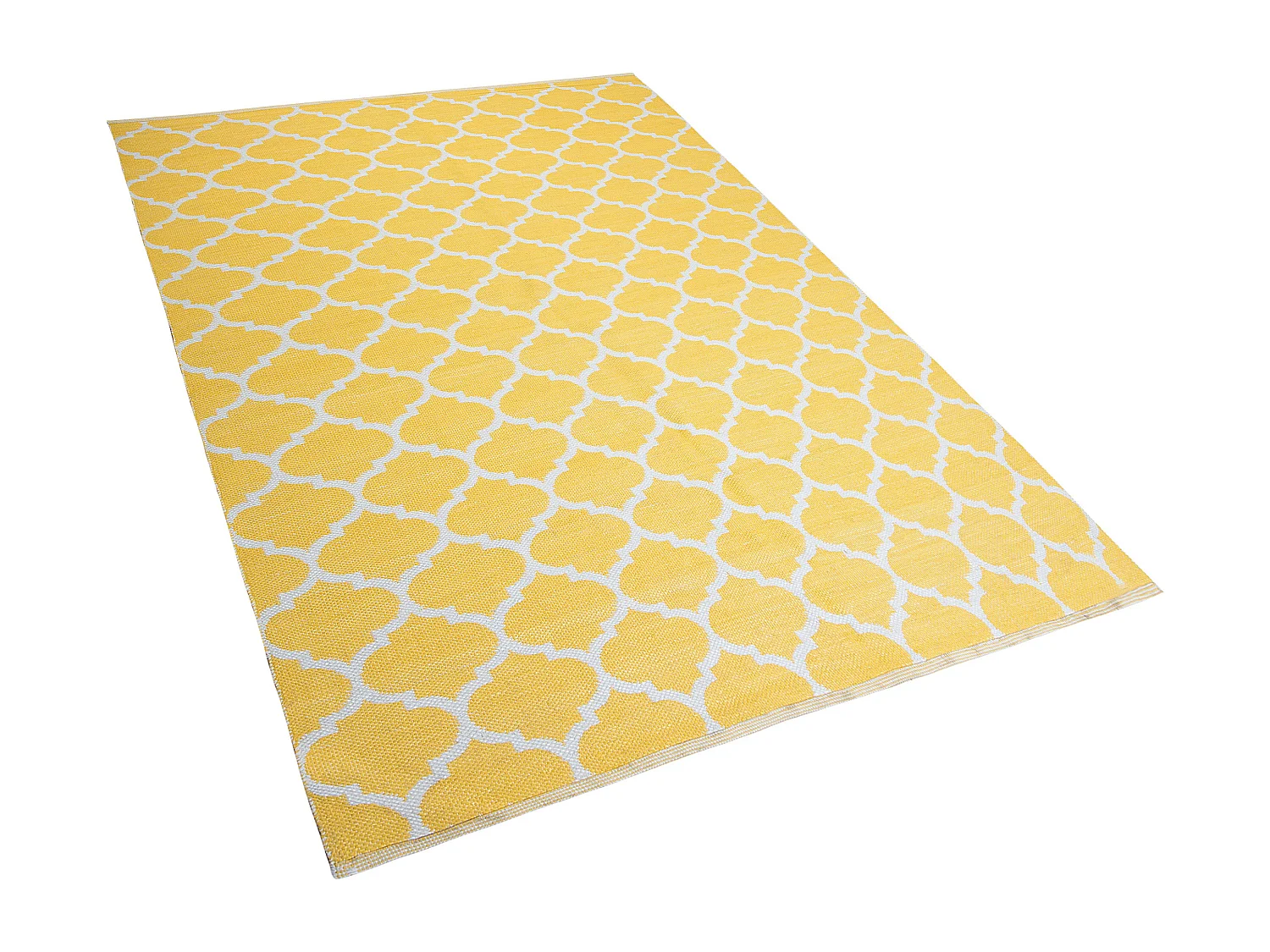 Tuintapijt AKSU 140 x 200 cm Geel Dubbelzijdig