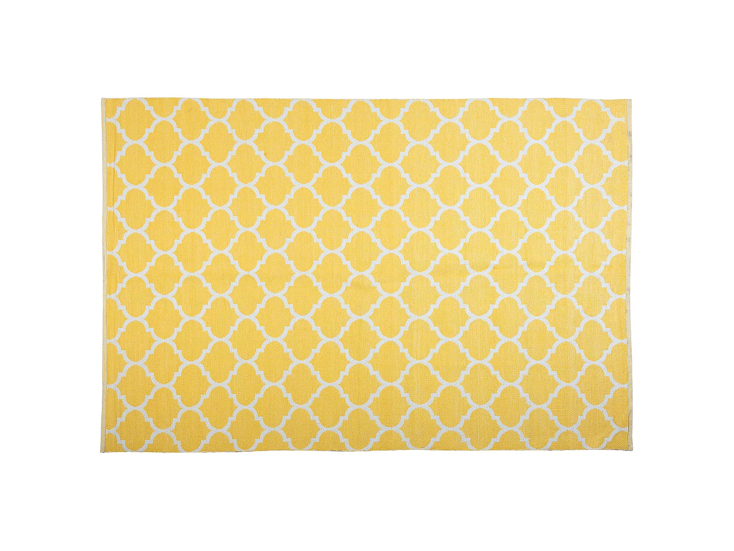 Tuintapijt AKSU 140 x 200 cm Geel Dubbelzijdig