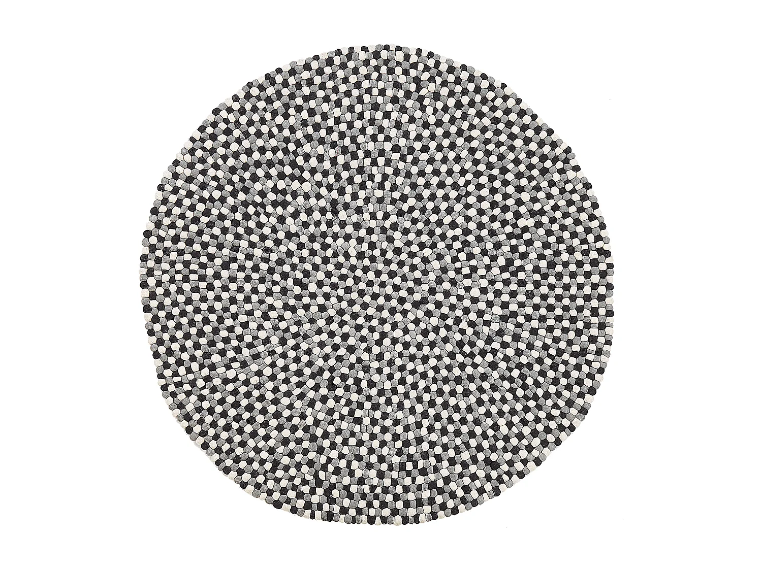 Tapis PENEK Multicolore ø 140 cm Laine