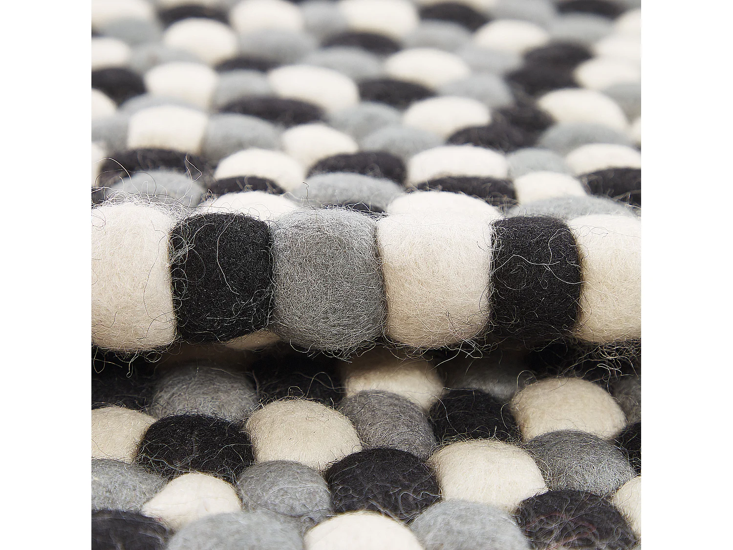 Tapis PENEK Multicolore ø 140 cm Laine