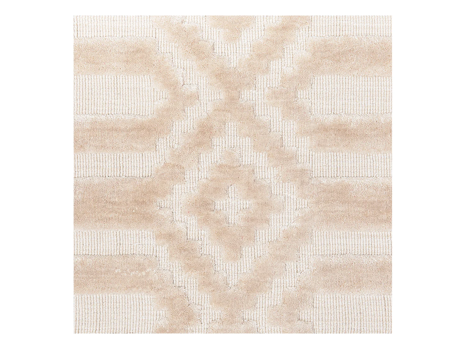 Vloerkleed viscose beige 140 x 200 cm ADATEPE