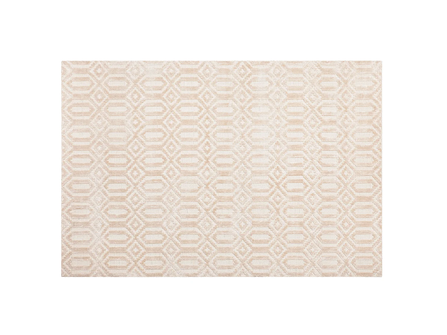 Tappeto beige 140 x 200 cm a pelo corto ADATEPE