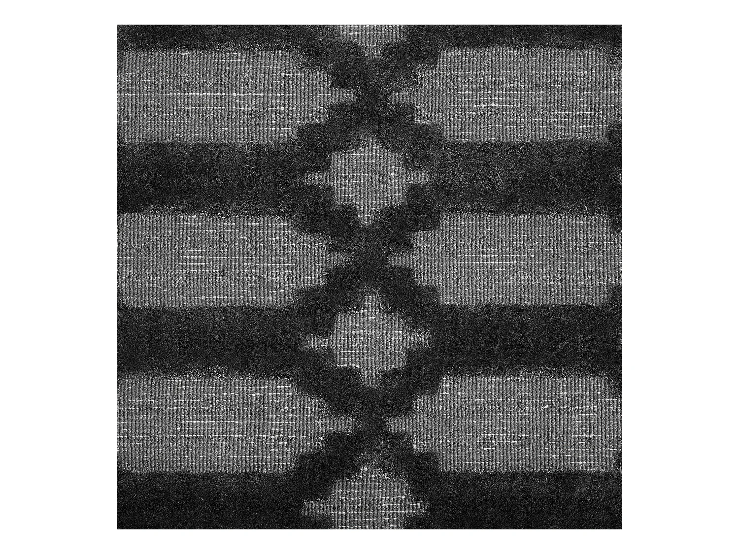 Teppich Dunkelgrau Viskose Rechteckig 160 x 230 cm Geometrisches Muster Cizre