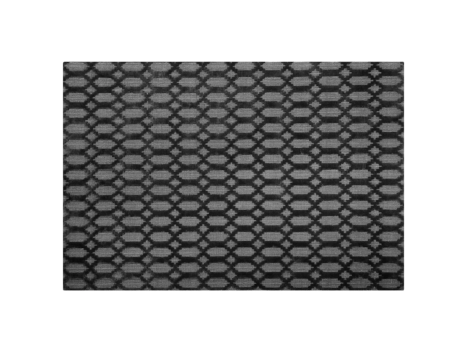 Tapis en viscose gris foncé 160 x 230 cm CIZRE