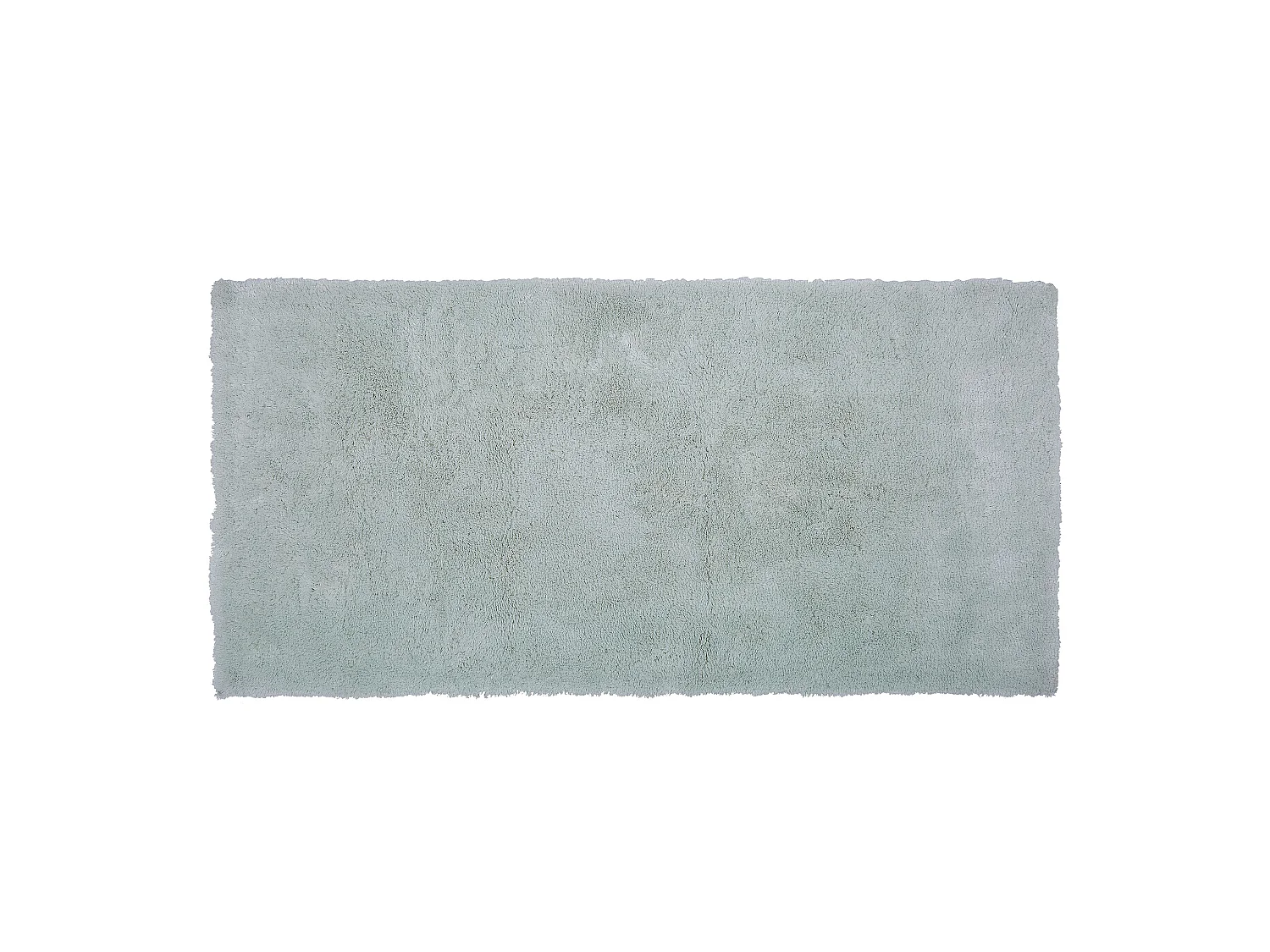 Teppich mintgrün 80 x 150 cm Shaggy EVREN