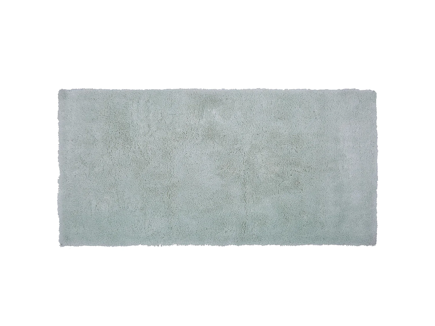 Tappeto shaggy verde menta 80 x 150 cm EVREN