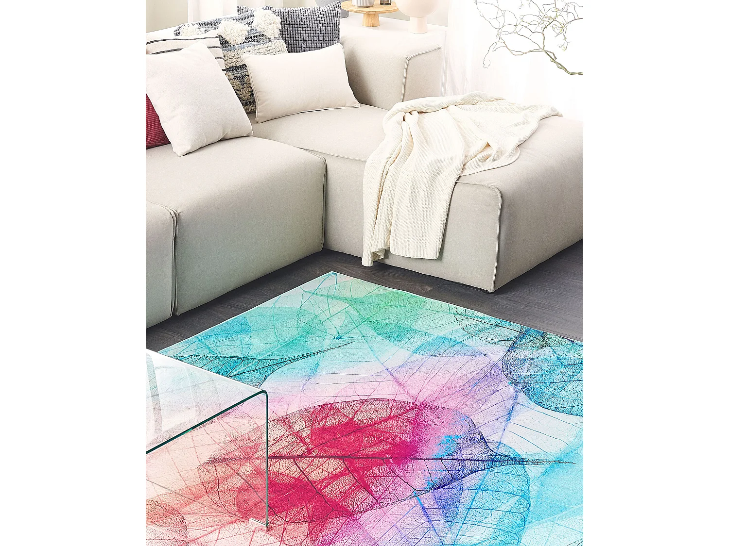 Alfombra multicolor 160 x 230 cm ANTAKYA