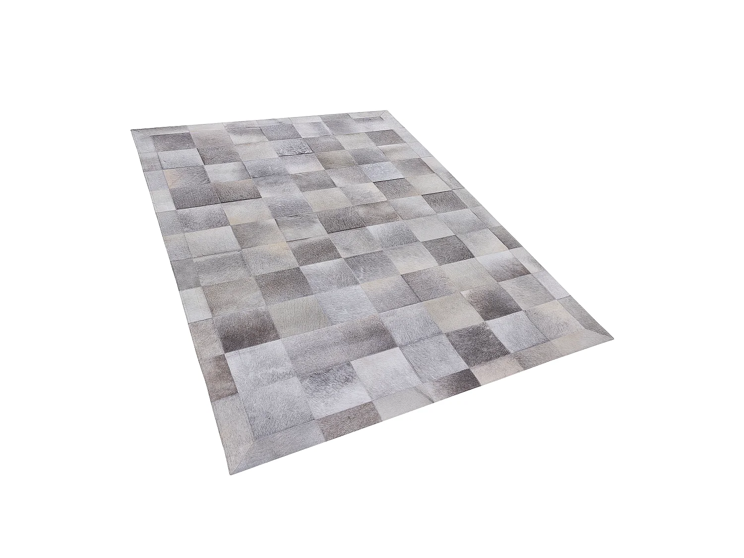 Tapis ALACAM Gris 160 x 230 cm Cuir