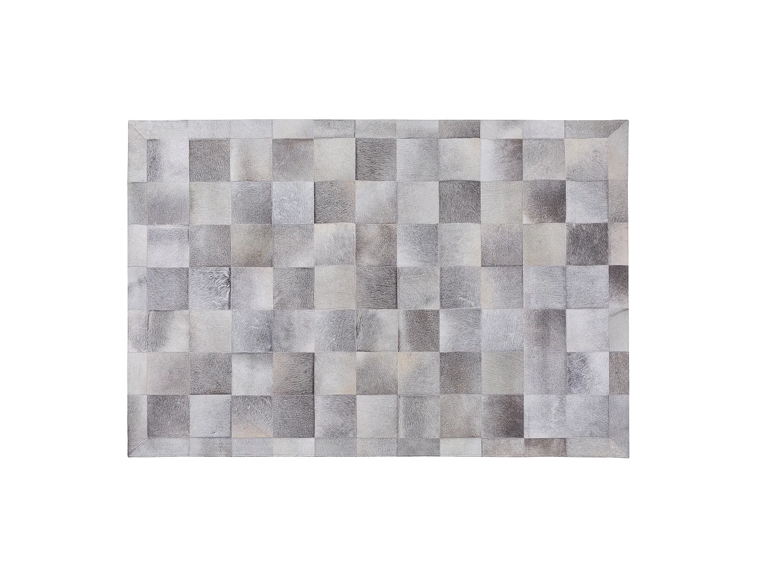 Tapis ALACAM Gris 160 x 230 cm Cuir