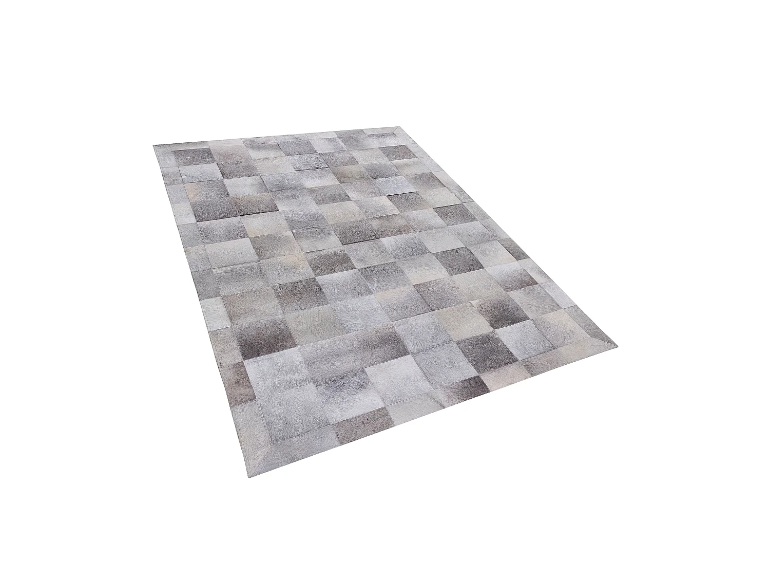 Tapis ALACAM Gris 160 x 230 cm Cuir