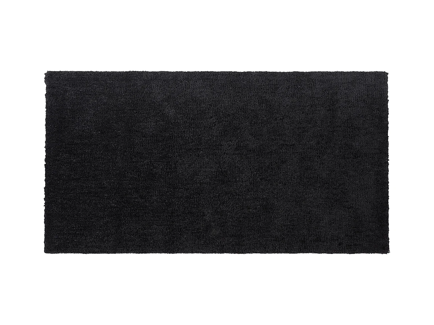 Tapis à poils longs DEMRE Noir 80 x 150 cm