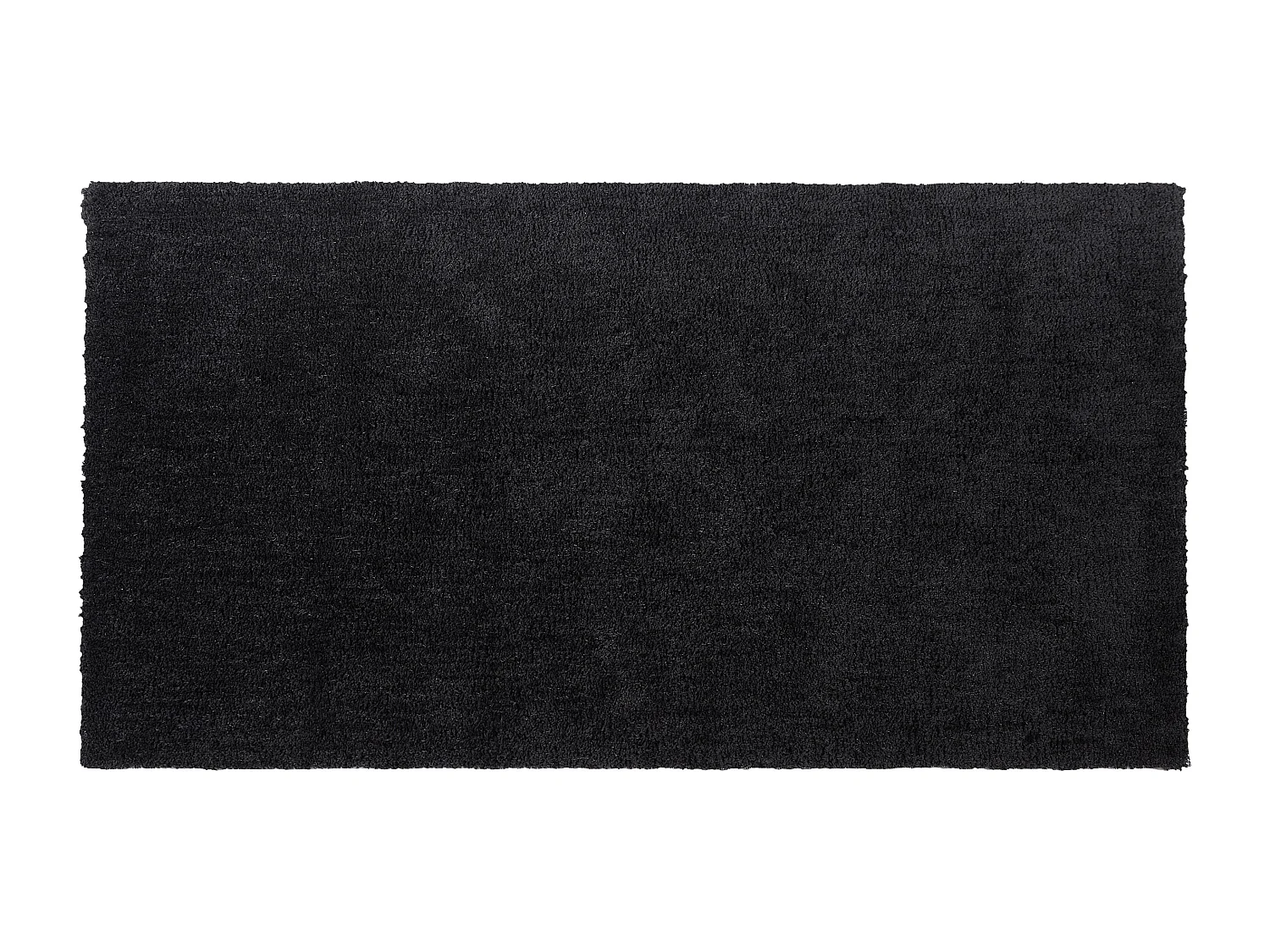Tapis à poils longs DEMRE Noir 80 x 150 cm