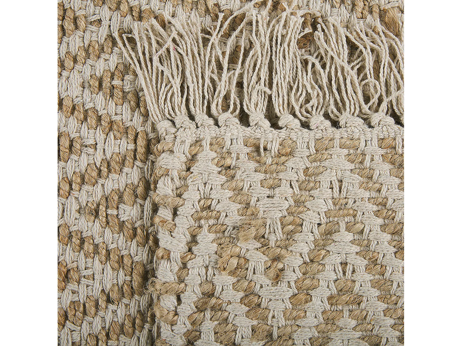 Dywan z juty 50 x 80 cm beżowy AFRIN