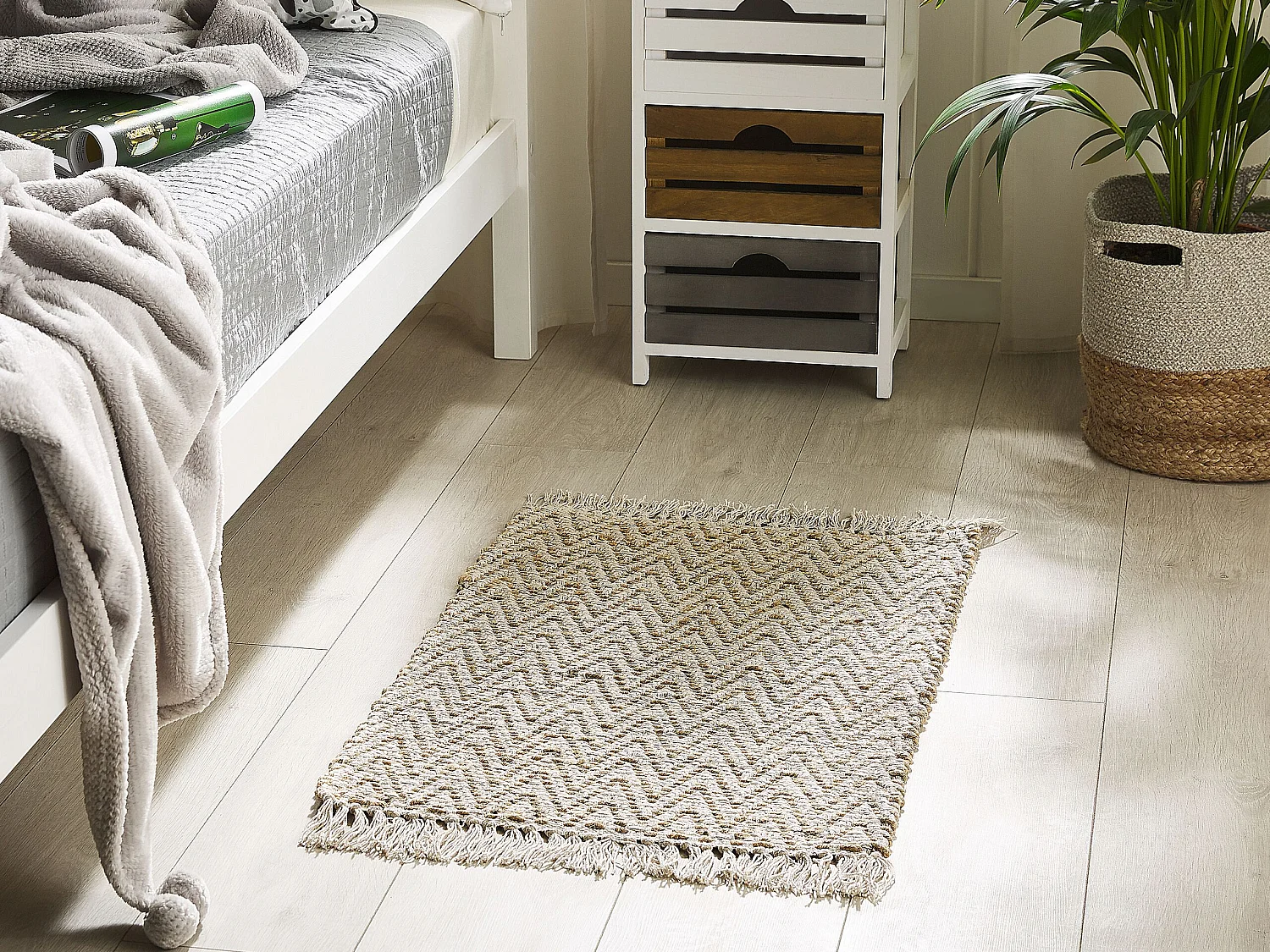 Tapis AFRIN 50 x 80 cm Jute Beige
