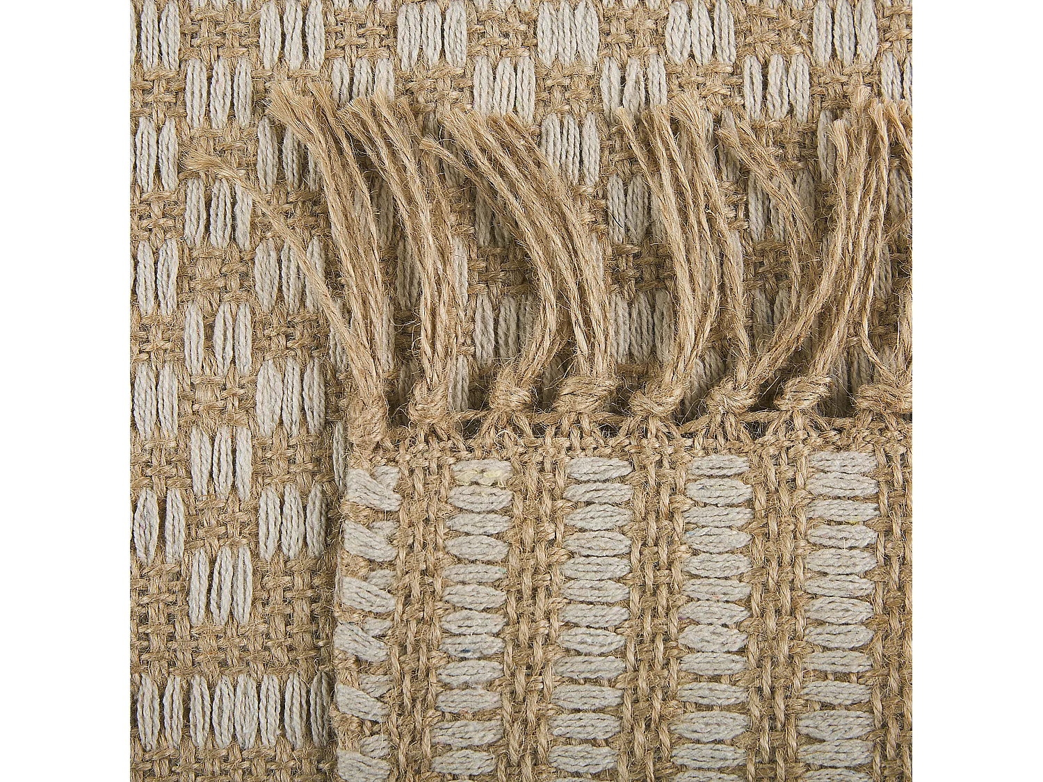 Dywan z juty 50 x 80 cm beżowy ADABAG