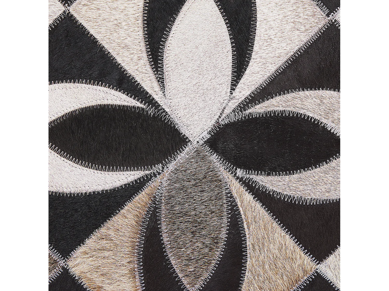 Tapis ISHAN Multicolore 140 x 200 cm Cuir