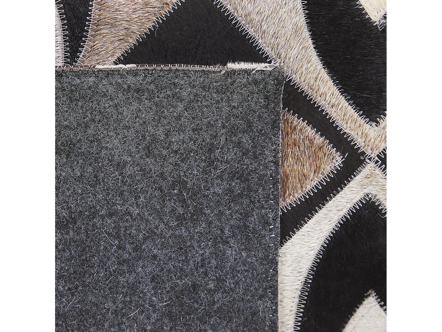 Tapis ISHAN Multicolore 140 x 200 cm Cuir