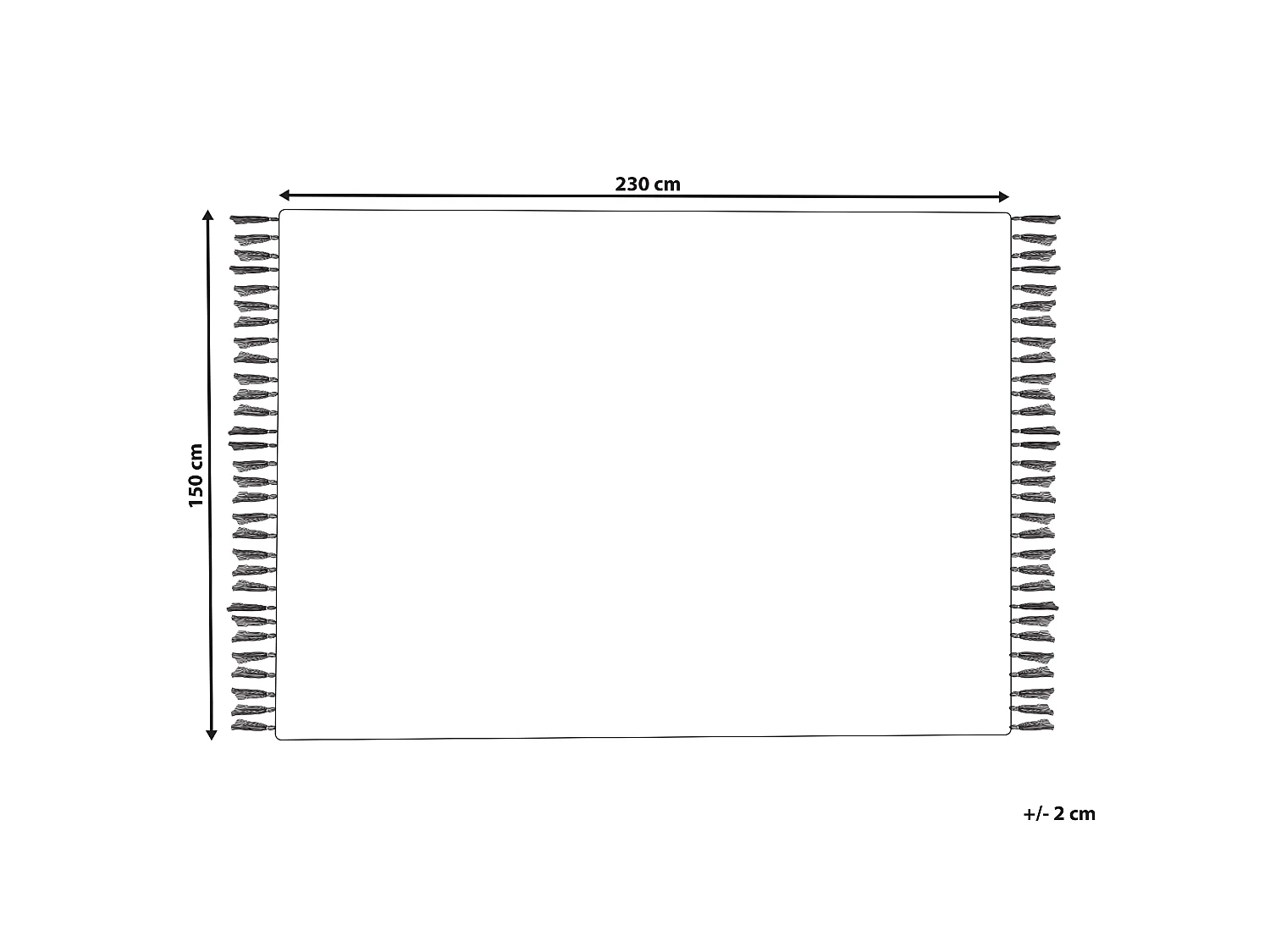 Tapis Multicolore 150 x 230 cm KONAKLI