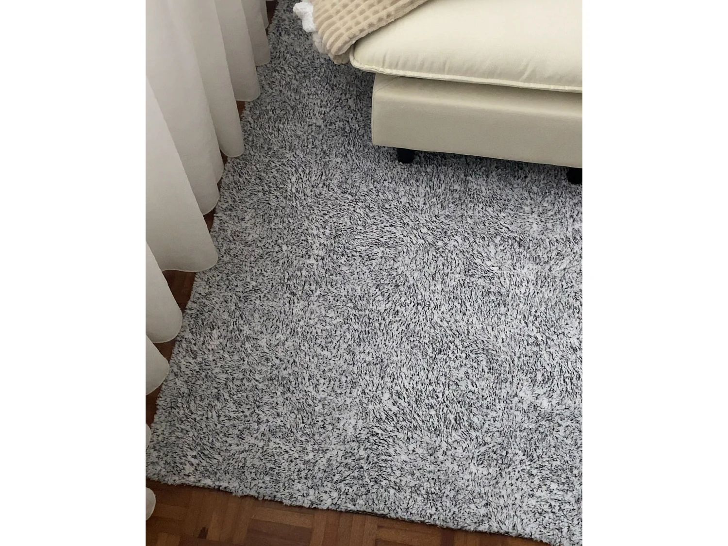 Tapis poivre et sel 160 x 230 cm DEMRE