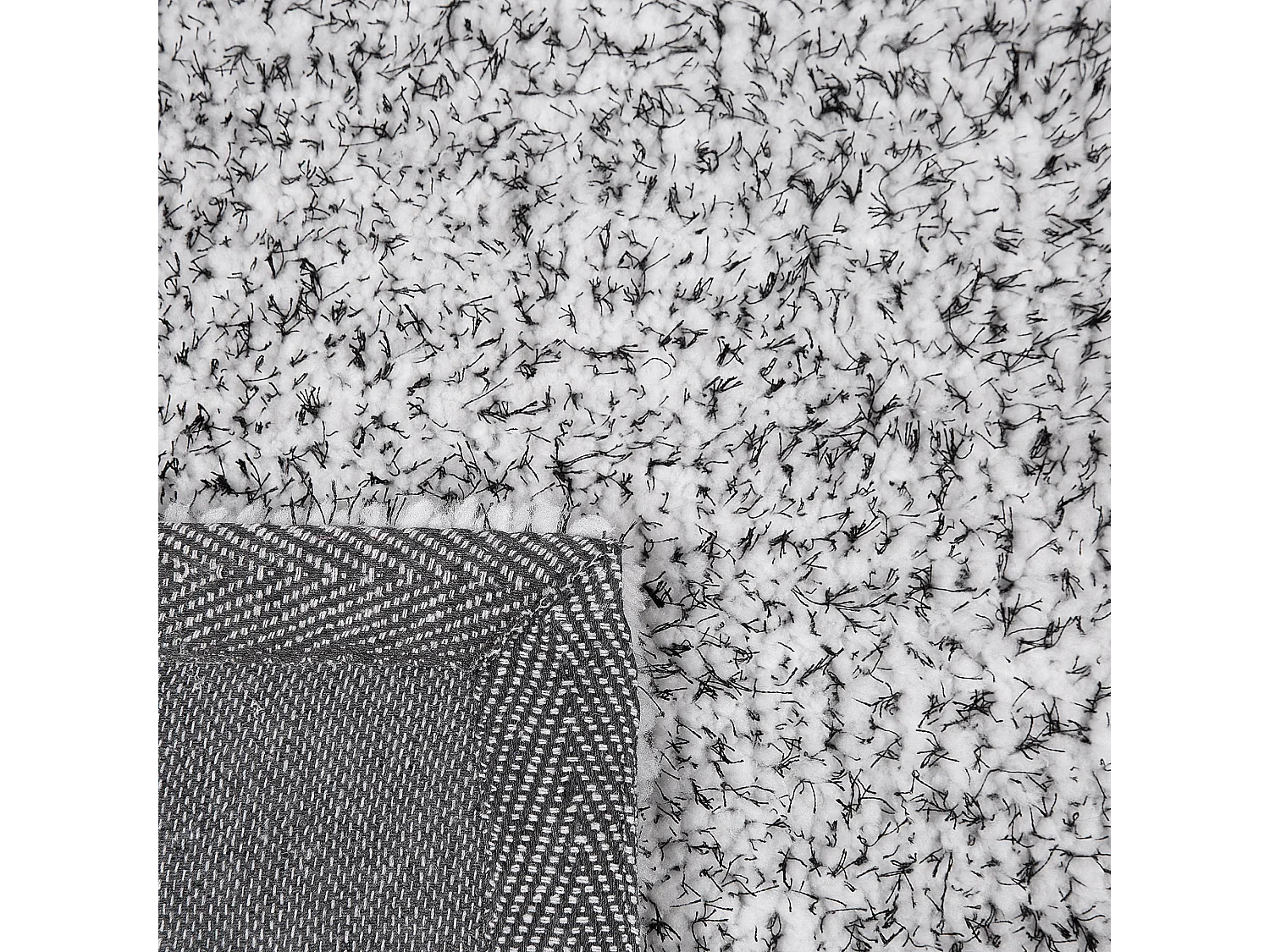 Tappeto shaggy sale e pepe 160 x 230 cm DEMRE