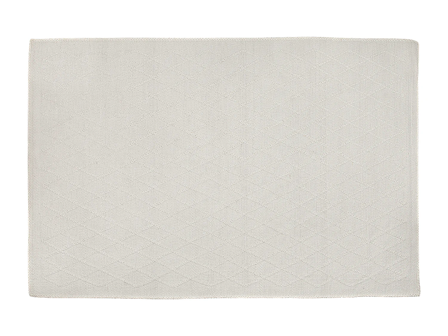 Vloerkleed wol crème 160 x 230 cm ERZIN