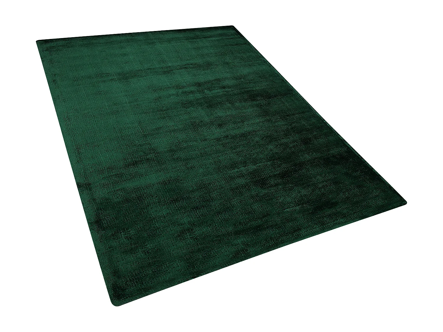 Vloerkleed viscose donkergroen 160 x 230 cm GESI II