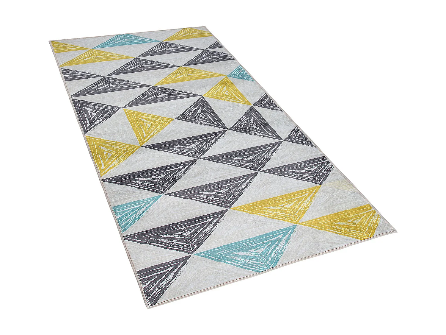 Tapis KALEN Gris 80 x 150 cm