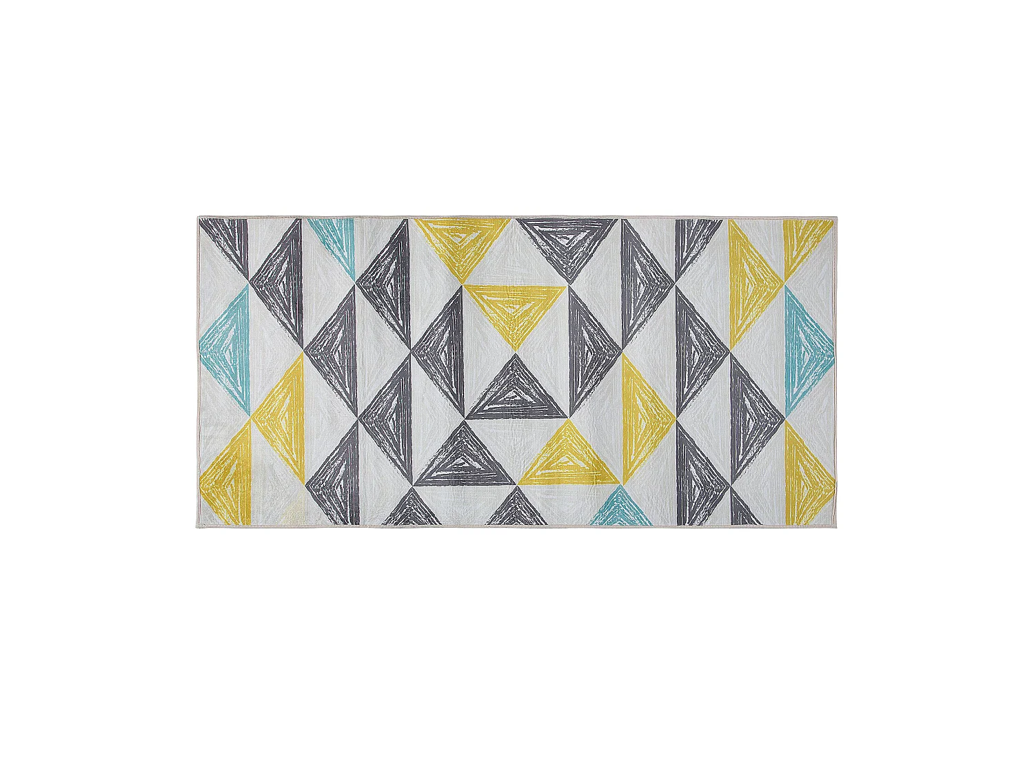 Tapis KALEN Gris 80 x 150 cm