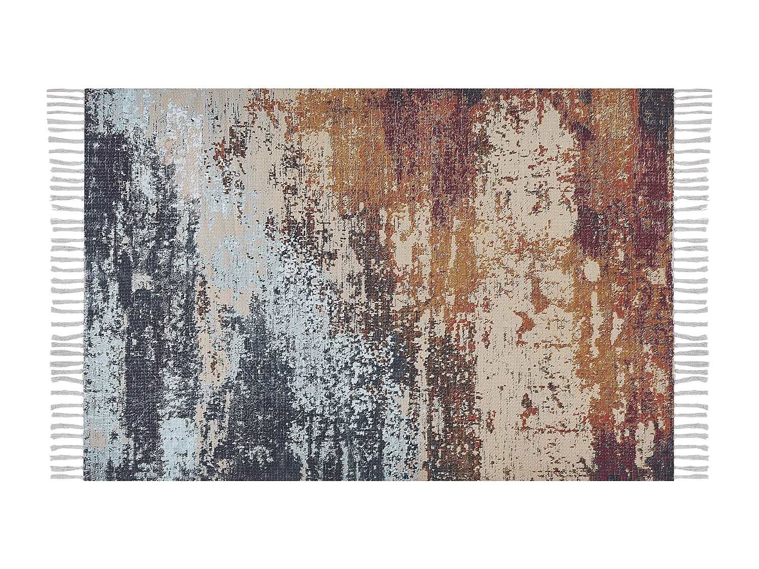Vloerkleed polyester meerkleurig 140 x 200 cm GERMENCIK