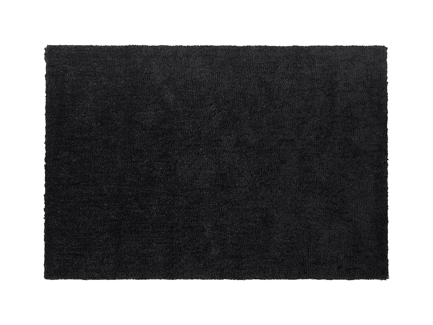 Tapis à poils longs DEMRE Noir 140 x 200 cm