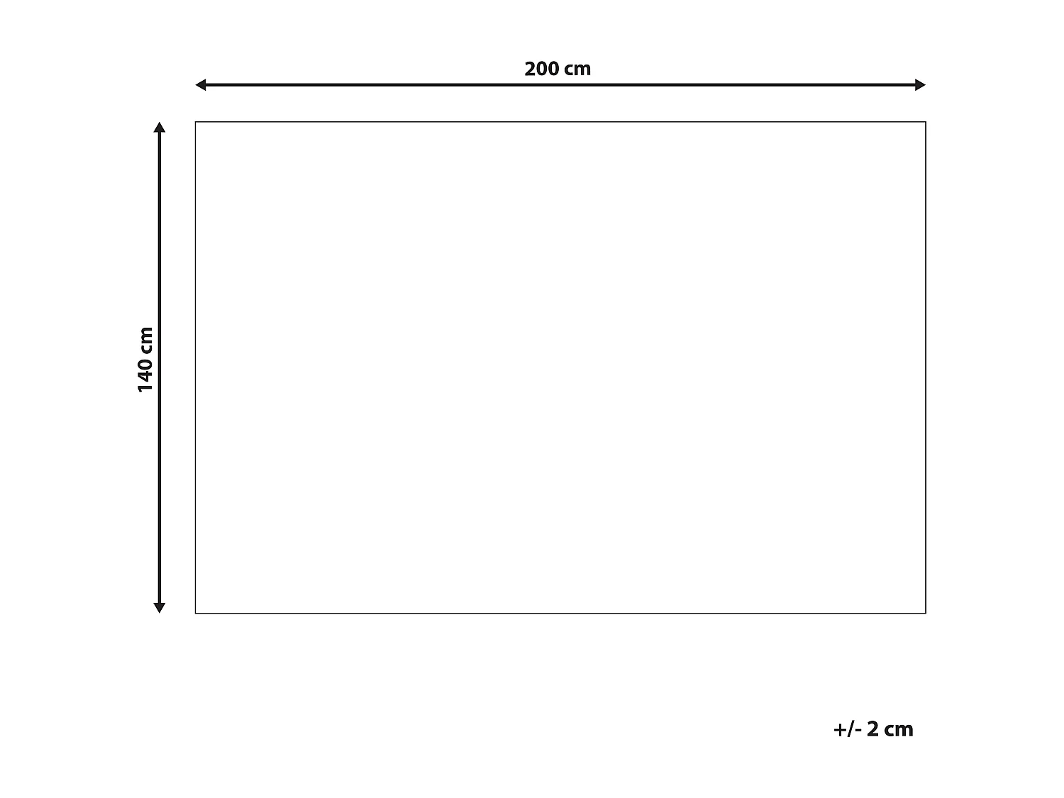 Tapis ALPKOY 140 x 200 cm Cuir Marron