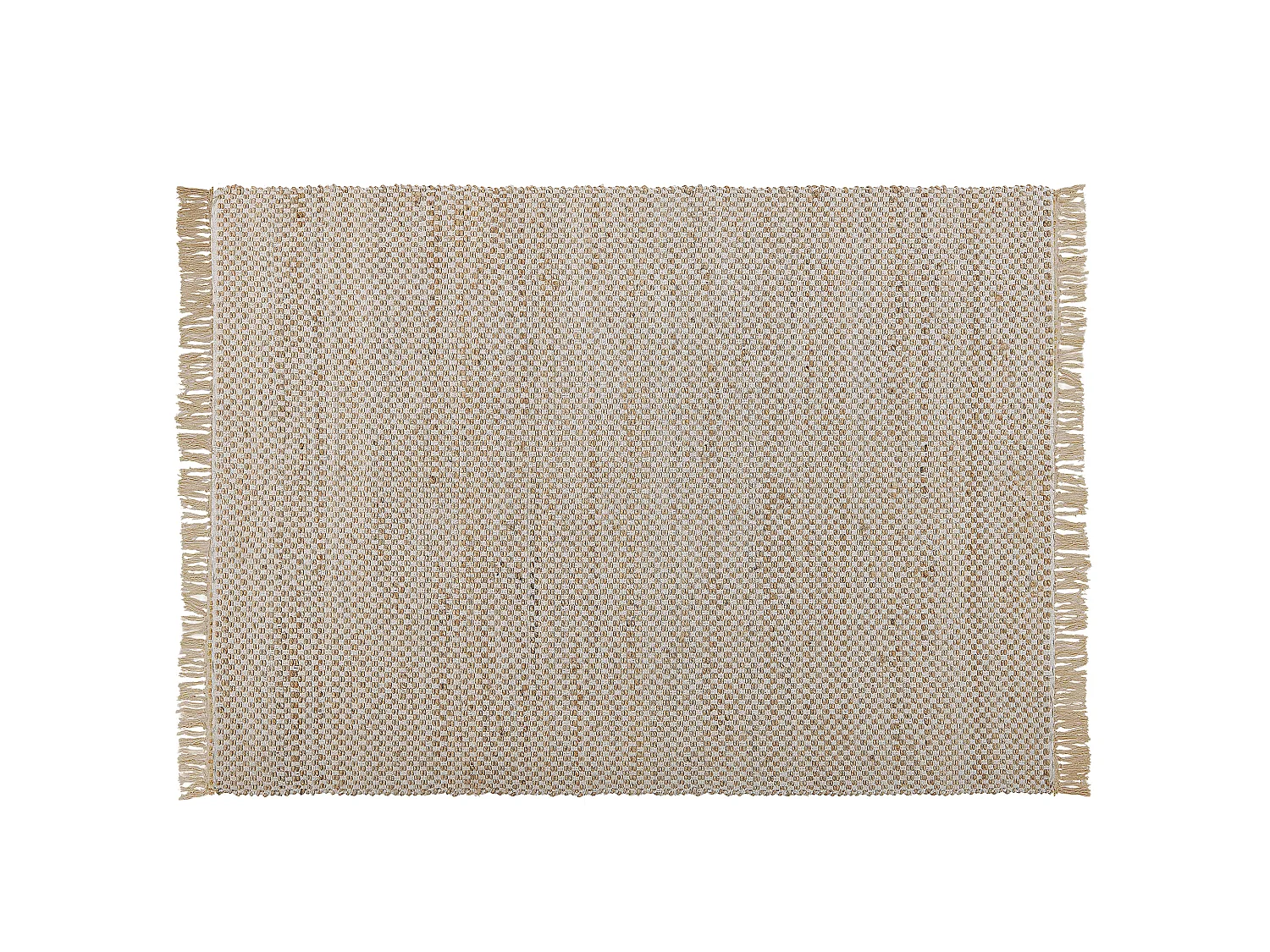Tappeto in iuta 140 x 200 cm beige ZERDALI