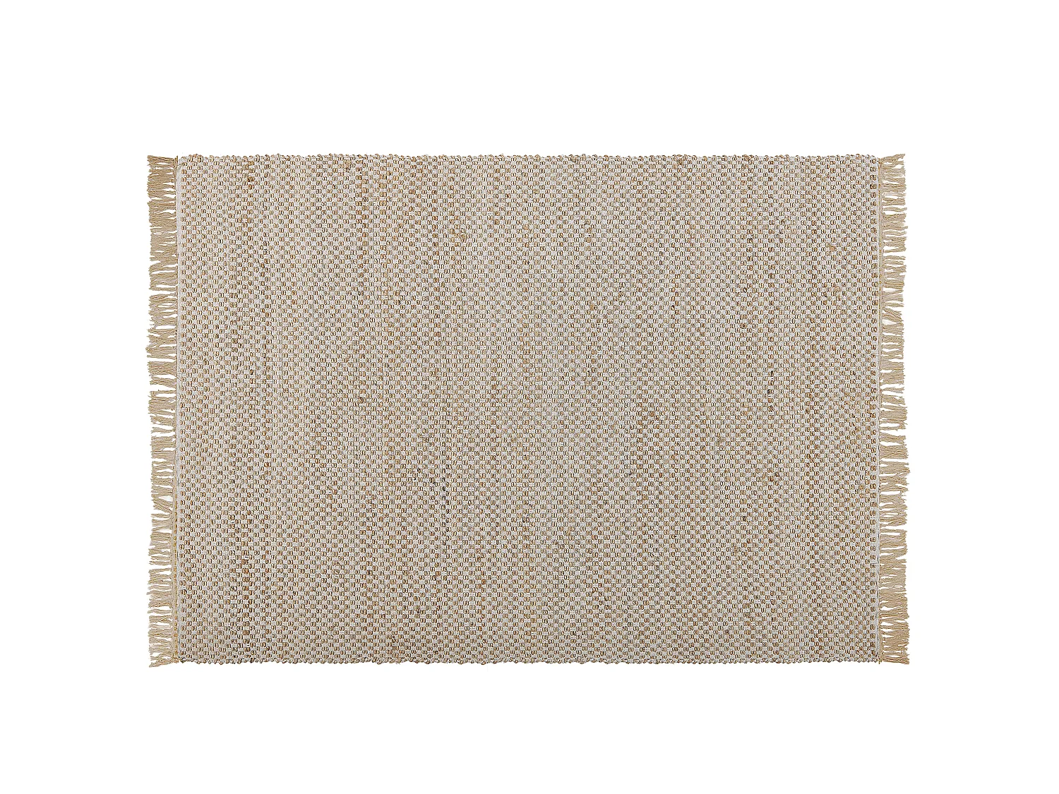 Vloerkleed ZERDALI 140 x 200 cm Jute Beige