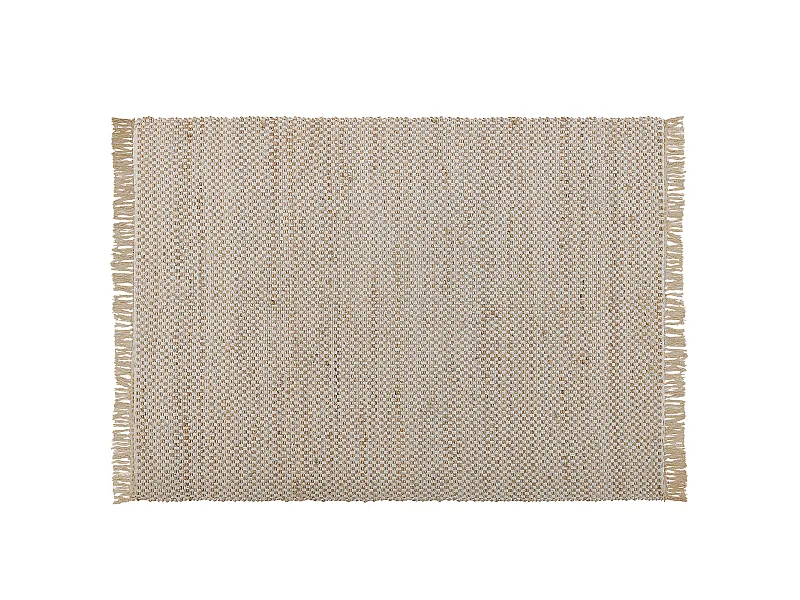 Tappeto in iuta 140 x 200 cm beige ZERDALI