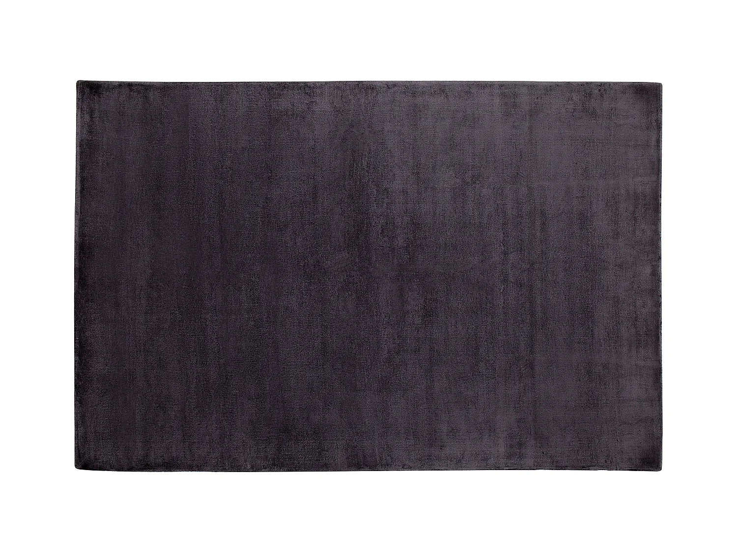 Tapis GESI II Gris foncé 140 x 200 cm Soie artificielle