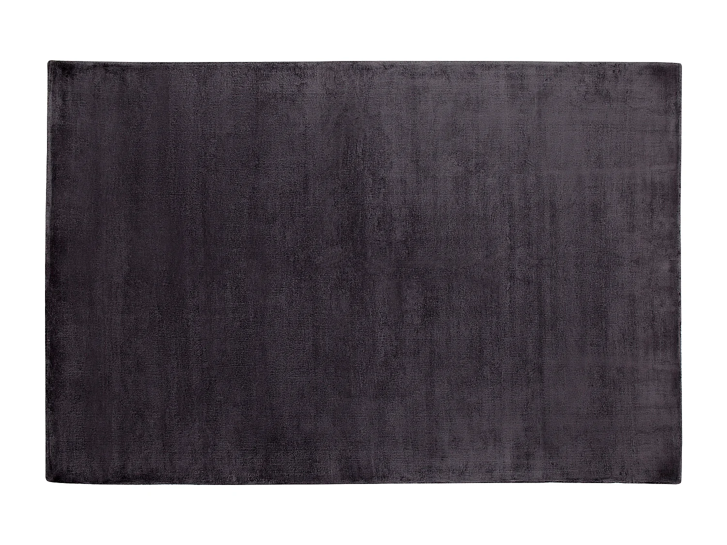 Tapis GESI II Gris foncé 140 x 200 cm Soie artificielle