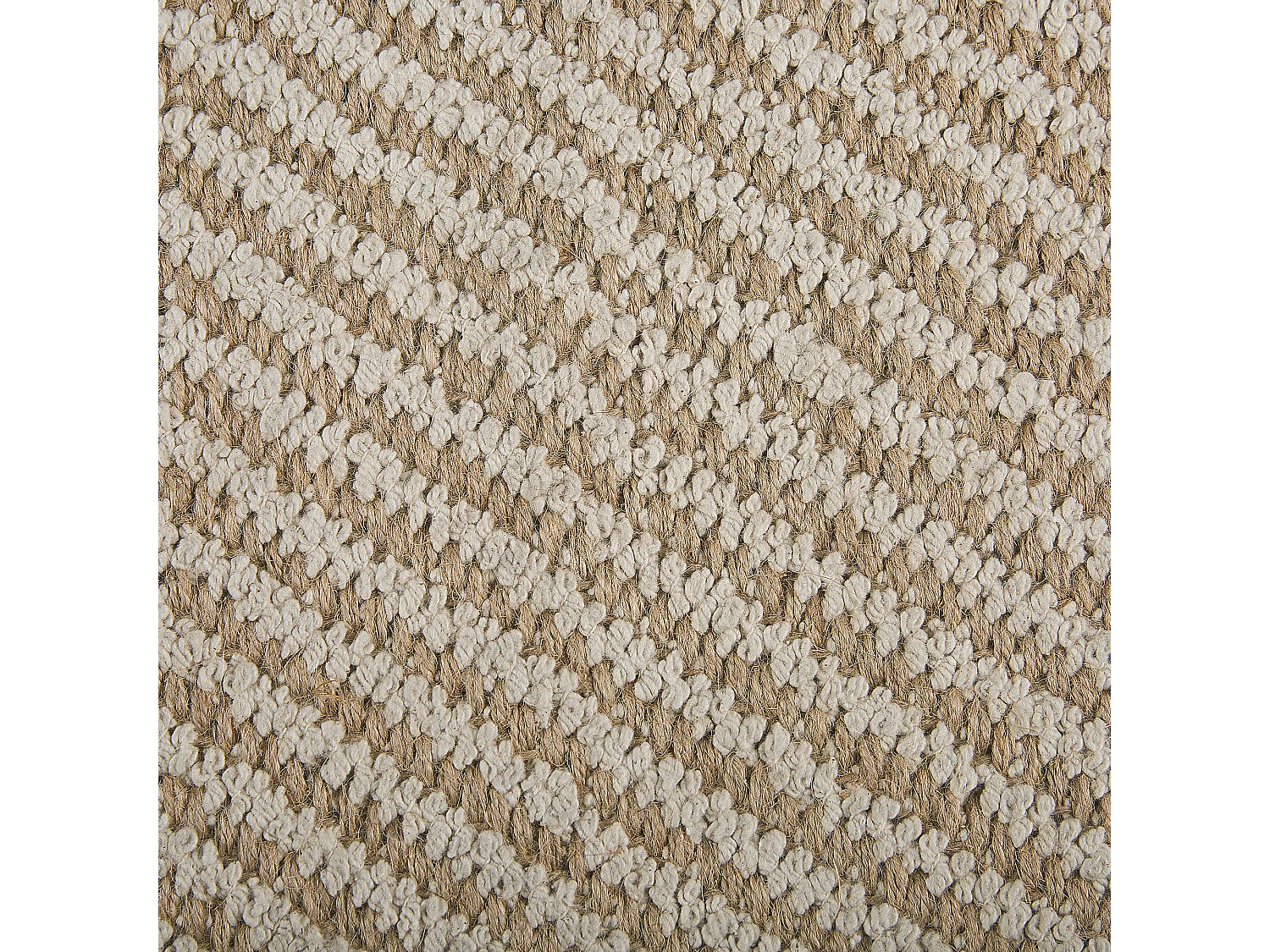 Vloerkleed ALADAG 50 x 80 cm Jute Beige