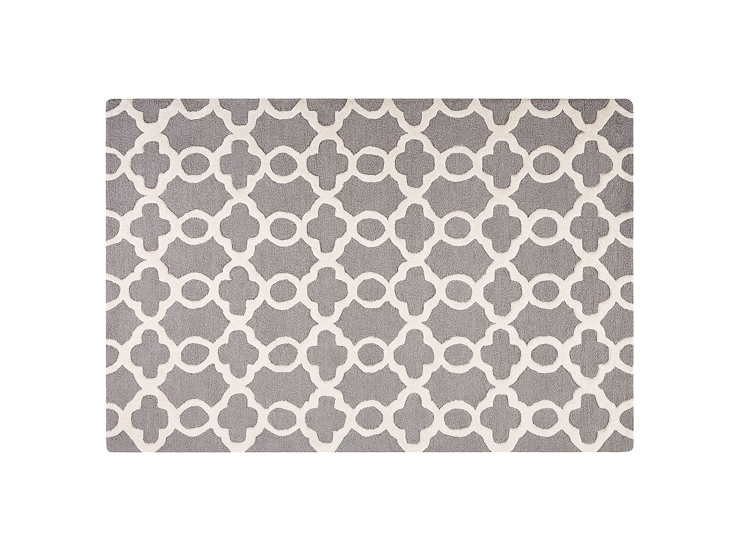 Tapis ZILE Gris 160 x 230 cm Laine