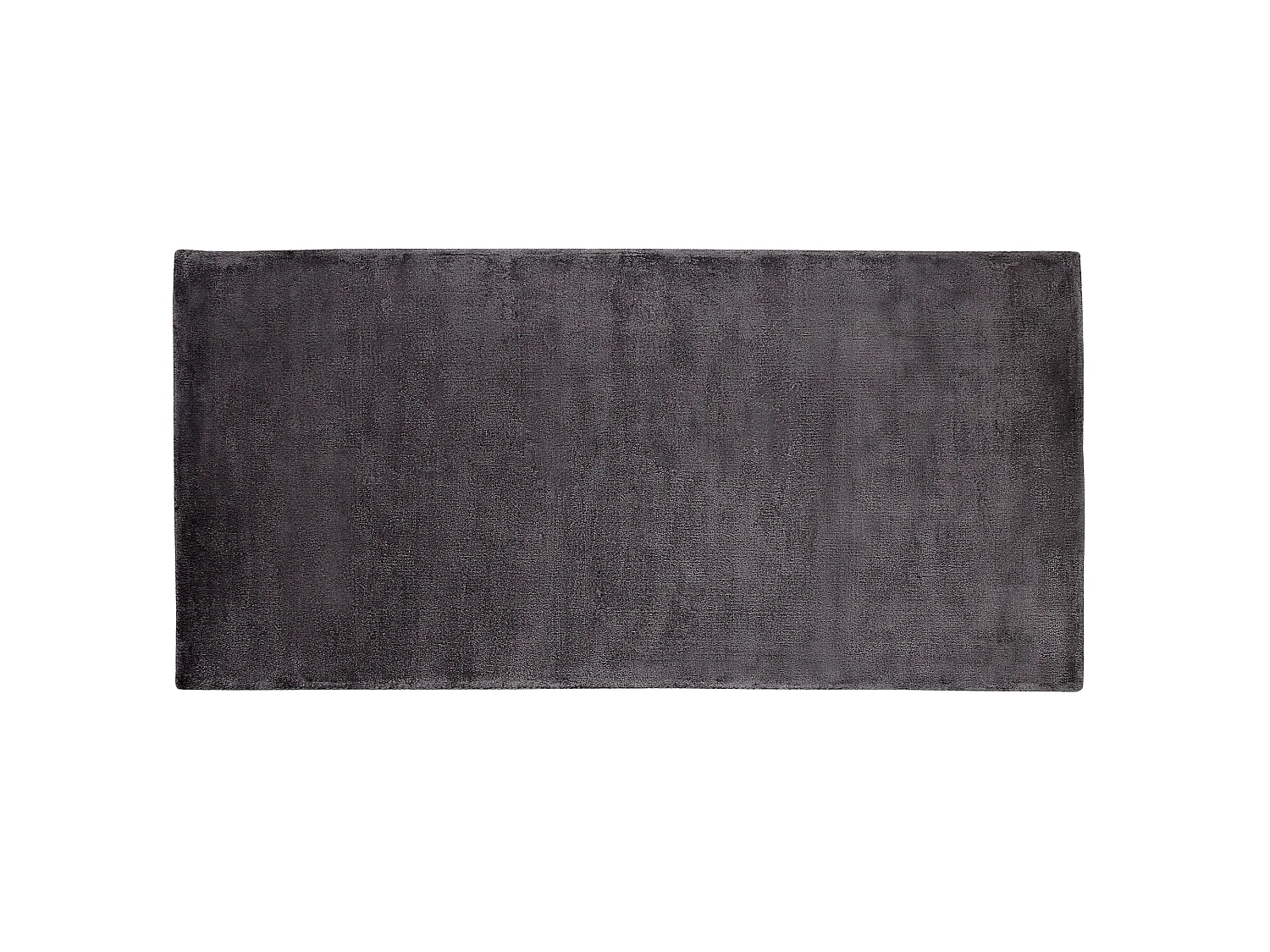Tapete em viscose cinzenta escura 80 x 150 cm GESI II