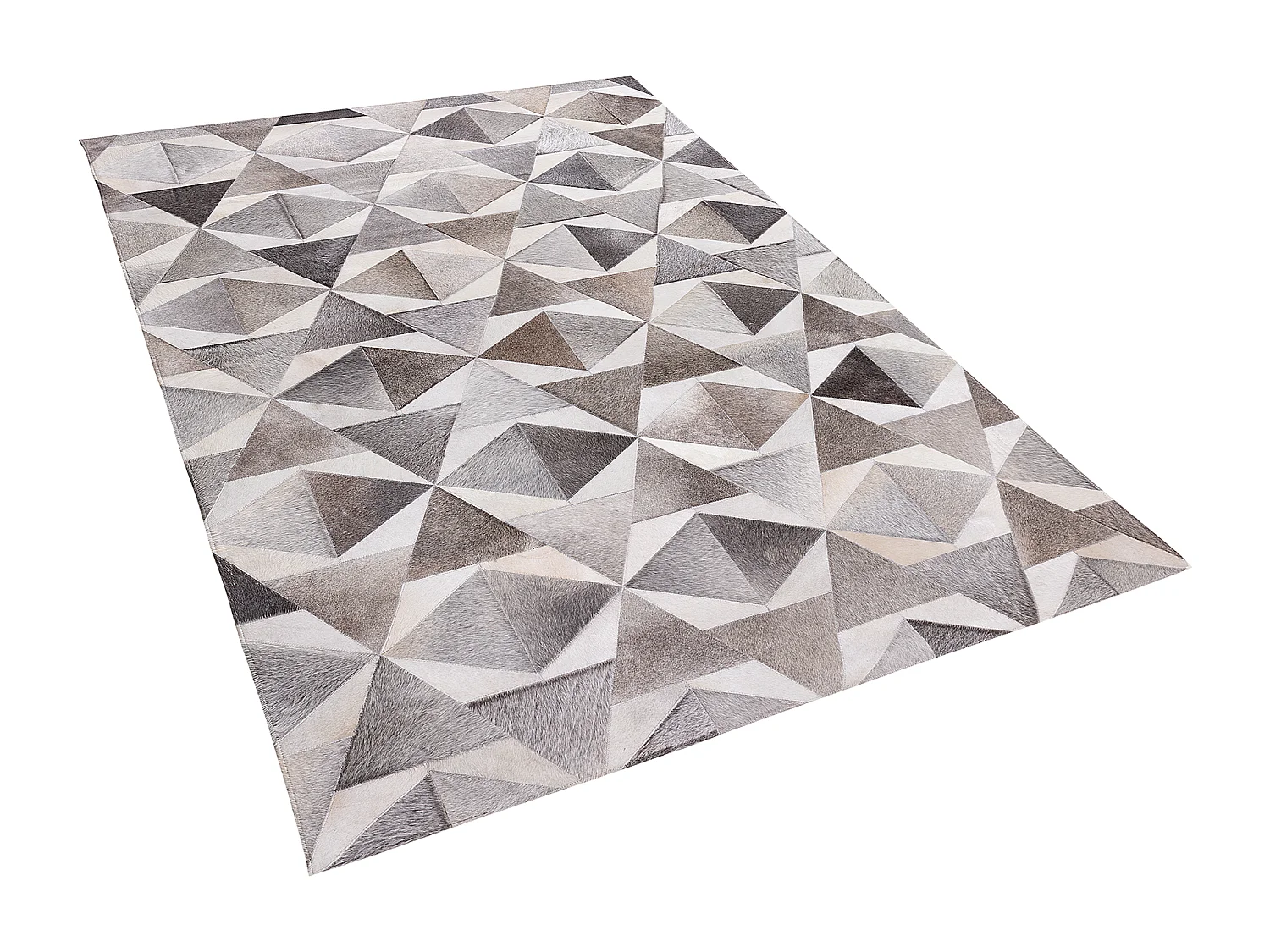 Tapis ALAKA Gris 140 x 200 cm Cuir