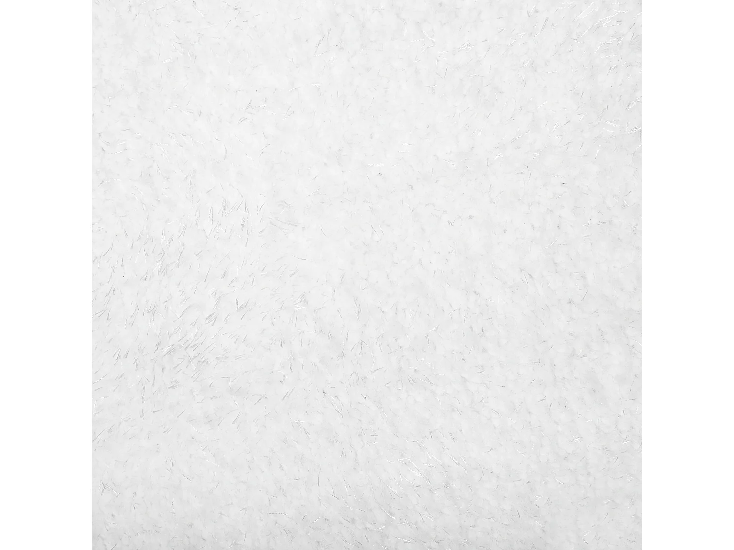 Tapis à poils longs DEMRE Blanc ø 140 cm