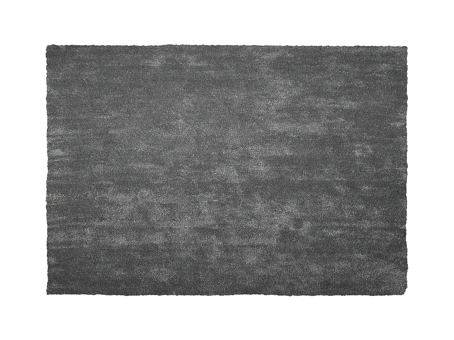 Tapis à poils longs DEMRE Gris foncé 160 x 230 cm